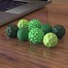 4/8Pcs Magnetic Silicone Sensory Ball with Storage Box Portable Travel Anxiety Stress Relief