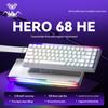 Механическая игровая клавиатура AULA Wolf Spider HERO68HE с магнитными переключателями и световым блоком