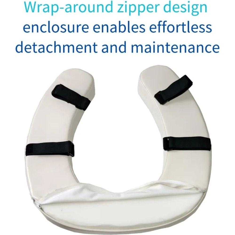 Waterproof Raised Toilet Seat Cushion Washable Heighted Toilet Seat Cover Toilet Seat Accessories