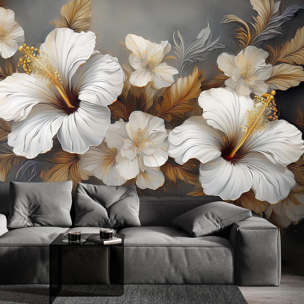 Wallpaper Hibiscus Flower Nature