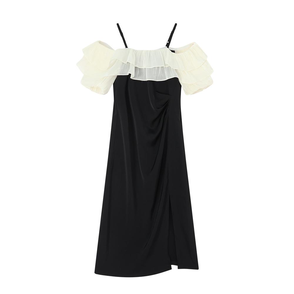 MIXMAX Casual Versatile Temperament Short-Sleeved Dress