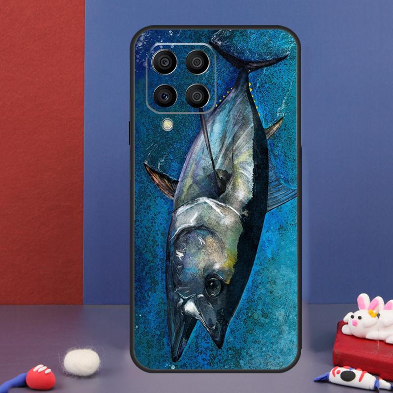 Bluefin Tuna Case For Samsung Galaxy M16 M06 M36 M56 M15 M11 M31 M21 M53 M13 M32 M52 M35 M55 M14 M34 M54
