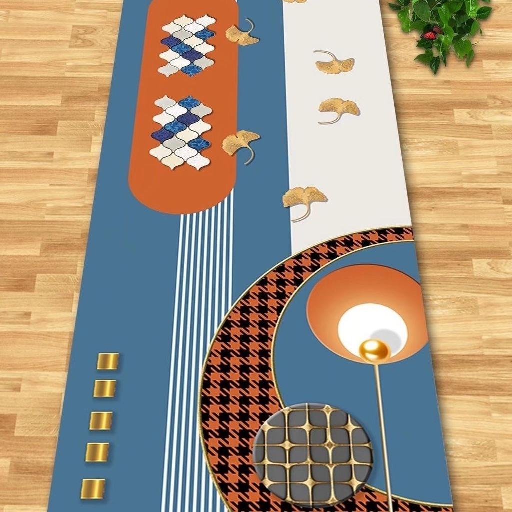 Скандинавский коридор, длинный ковер для гостиной, нескользящий ковер для лестницы, прихожей, прохода в отеле, свадебный домашний коврик для входа