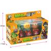 Набор игрушечных машинок Plants Vs Zombies с функциями запуска и света для интерактивной игры детей