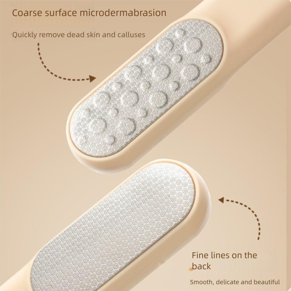 Профессиональная пилка для ног Скребок для мозолей Двусторонняя терка для пяток Удаление огрубевшей кожи Уход за пятками ног