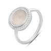 Серебряное кольцо с натуральным перламутром, вес изделия 3,21 гр (2184904)