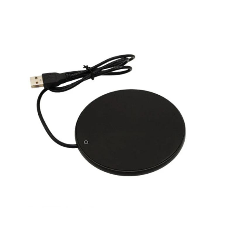 New Coffee Cup Heater Mug Warmer USB Heating Pad Electic Milk Tea Water Thermostatic Coasters Cup Warmer For Home Office Desk
