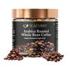 TEACURRY Арабика Жареные кофейные зерна Банка Целая (50 грамм)-Средняя обжарка с насыщенным вкусом и ароматом