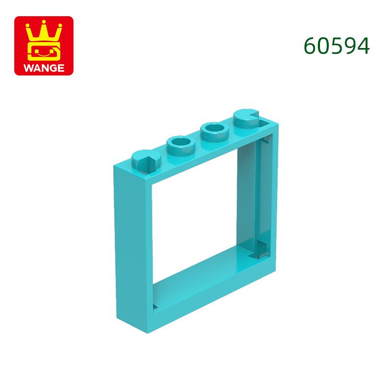 Нетоксичные 54 шт./лот 60594 Рама окна 1x4x3 Строительные блоки Аксессуары Moc Совместимые с Строительными кирпичиками DIY Детские игрушки