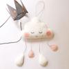 New Nordic Style Felt Cloud With Face Kids Room Decoration Cloud Scandinavian Style Children Room Decor Nordic Decoration For Ro