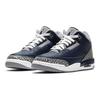 Кроссовки Air Jordan 3 Retro GS Georgetown Kids Синий Полночь-Темно-Цементно-Серый 398614-401