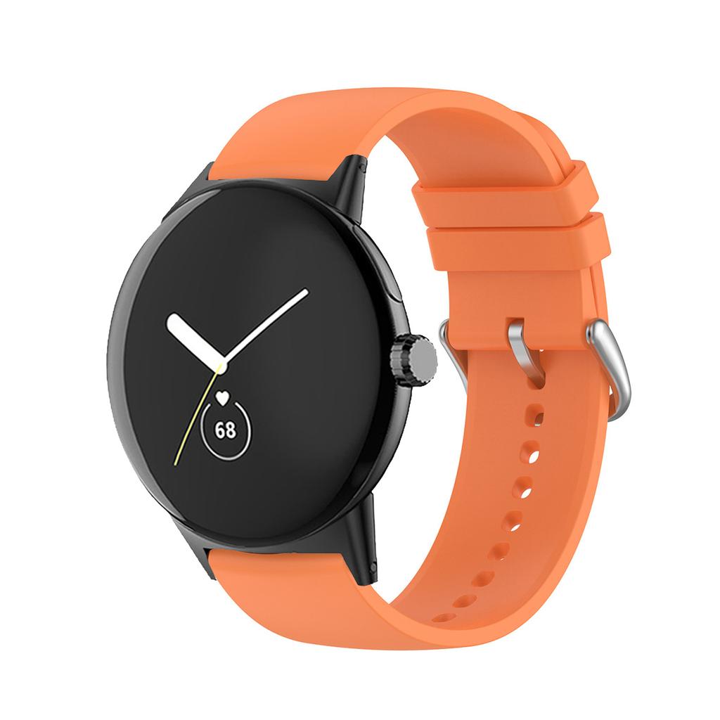 Силиконовый Ремешок Для Google Pixel Watch 4/3/2/1 41мм Спортивный Ремешок Для Pixel Watch 4/3 45мм Умных Часов Эластичный Браслет Аксессуары