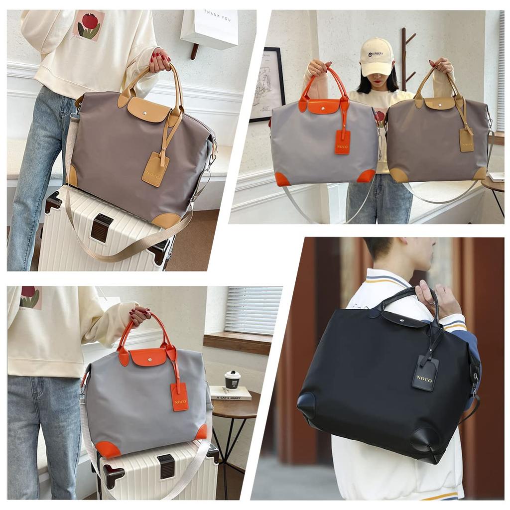 Дорожная сумка для больших путешествий BAG612 [MORGEN SKY] мужская, 2-сторонняя, водоотталкивающий нейлон, кожа, унисекс, вместимость, сумка, поездка, спортзал, женская, мужская,