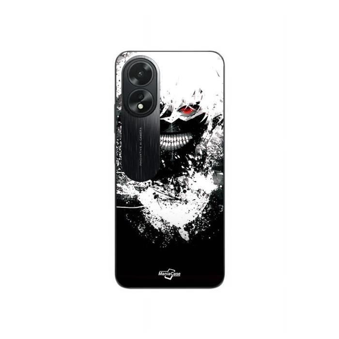 Coque - Oppo - A38 - Tokyo Ghoul - Souple - Noir - Mixte