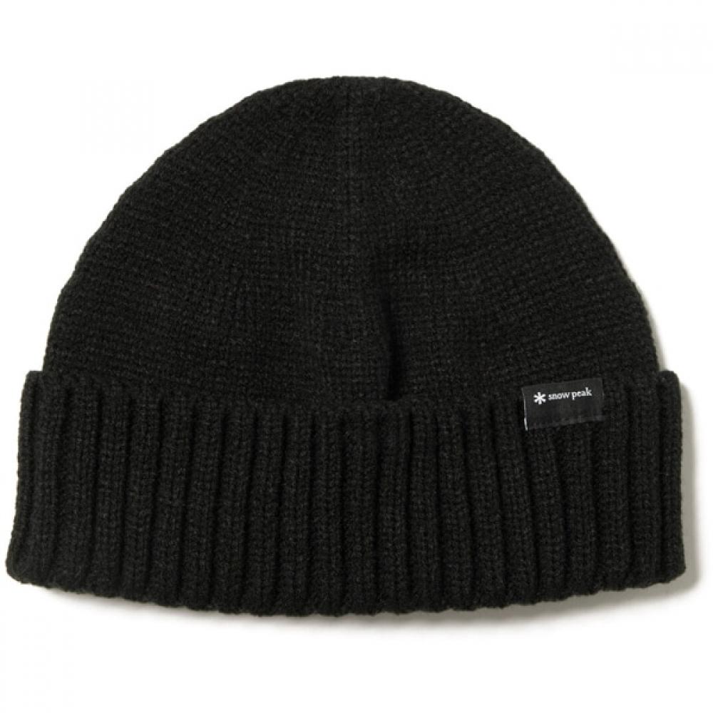 Snow Peak New Standard Knit Cap BlAck Nsd Ac 25au00300019