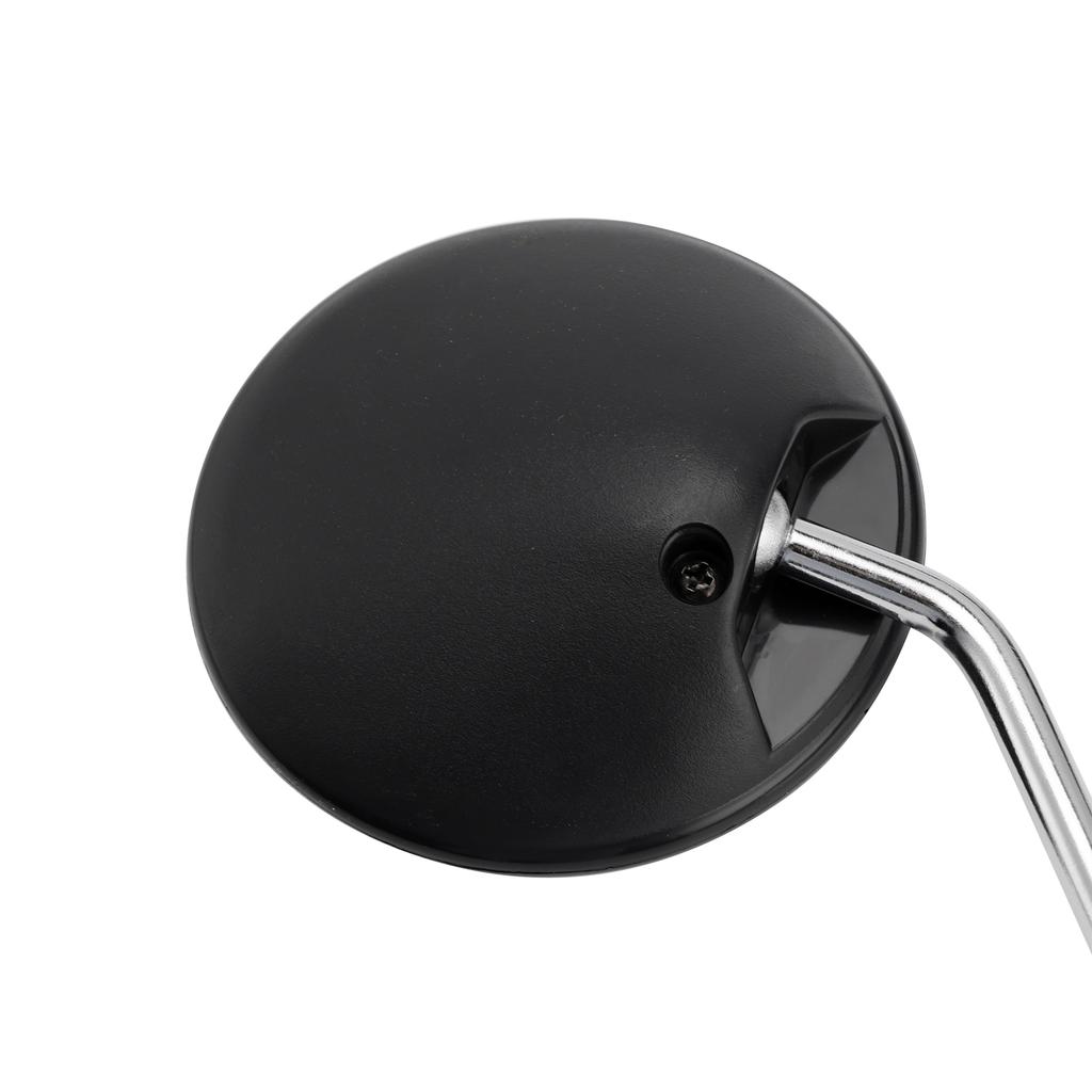 Универсальные круглые зеркала для скутера мопеда 8 мм по часовой стрелке с хромированным штоком ПАРА