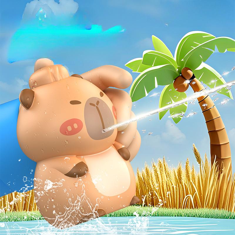 Креативный водяной пистолет, Лето, Мультяшный водяной дельфин, Ручной, Портативный, Водяной пистолет с нажатием, Игрушка для улицы, Милая игрушка для бассейна