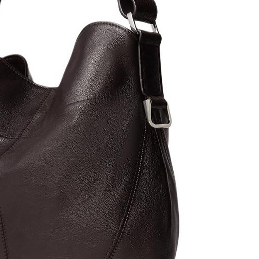Lemaire Cow Leather Shoulder Bag Women's Dark Color Chocolates BG0196-LL0171-490