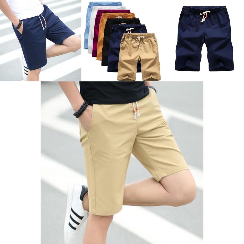 Premium Quality Men's Cargo Shorts Summer Pants Features Comfortable Pockets