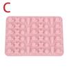 Mix Fruit Animal Silicone Chocolate Mold Rabbit Fish Fudge Candy Jelly Mould Geometric Heart Cake Decor Baking Ice Tray Gifts