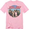 Футболка Bon Jovi Bon Sphere 100% Хлопок Мужская Топ S-4XL, Розовый