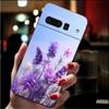 Lavender Purple Flower Phone Case For Google Pixel 8 7 Pro 7A 7 6A 6 Pro Pixel 8A 4A 3A 4 XL Pixel 5 6 4 3 3A XL