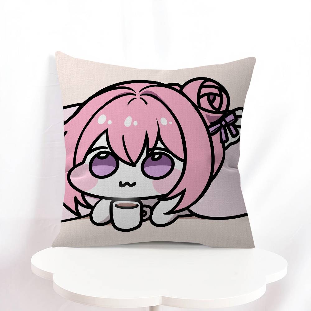 D-Dorothy DORO Cartoon Animation Personalized Picture Text Home Decorative Pillows Household Gifts 45x45cm