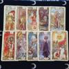 Mucha Tarot Cards English Version Board Game Card