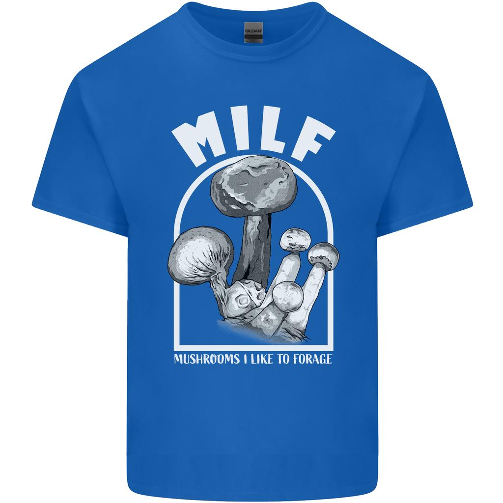 MILF Mushrooms I Like to Forage Unisexs Light Cotton TShirt