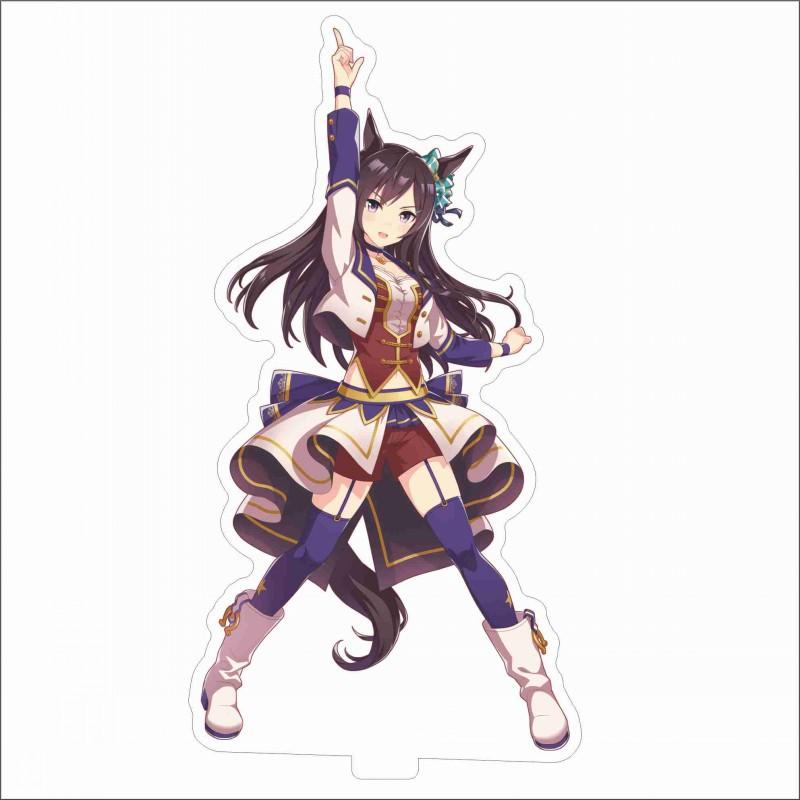 Япония красивая дербиль 15 см персонажи мультфильмов акриловая двухсторонняя подставка модель каваи милая офисная декоративная панель постоянные поклонники записи