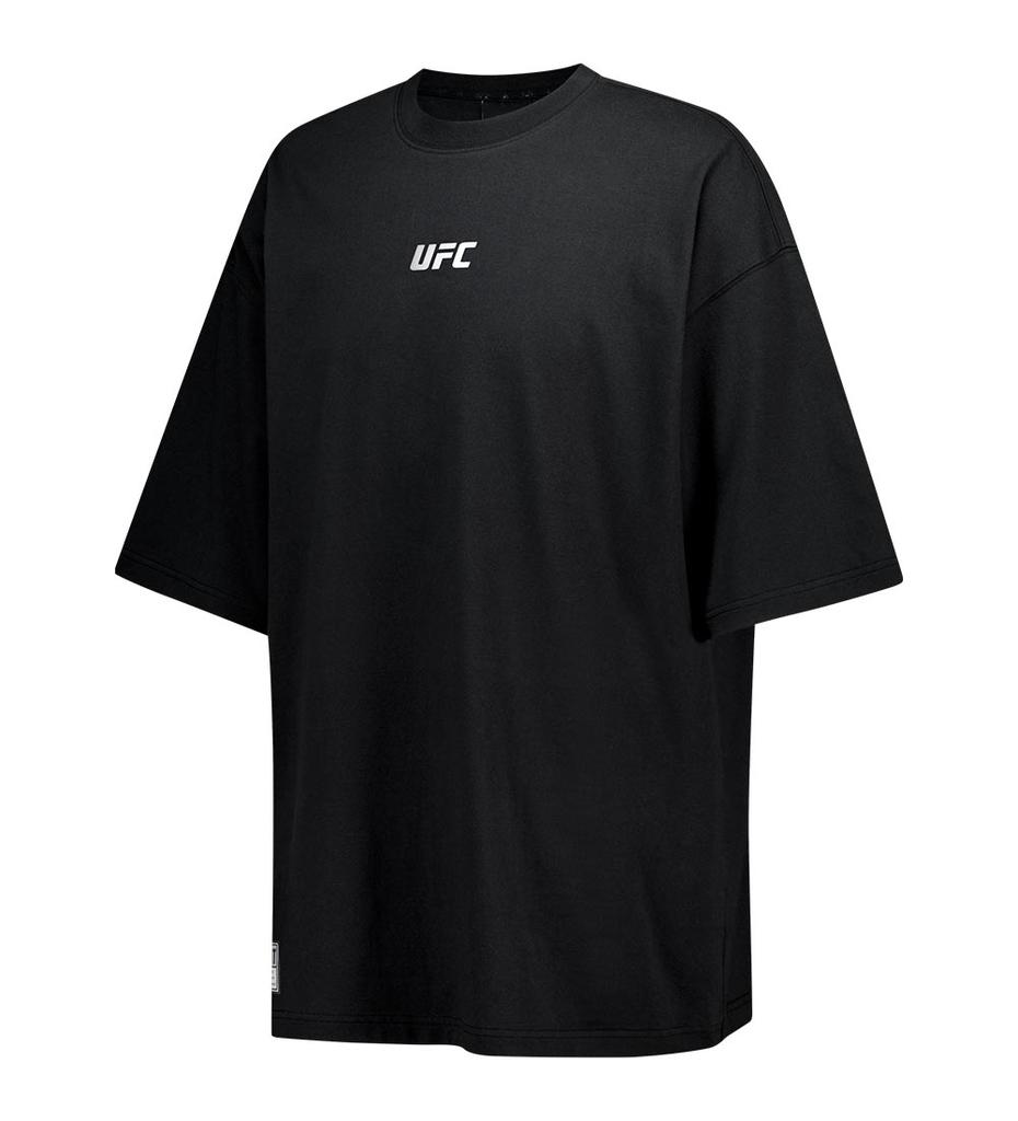 Ufc Sports Ufc Glory 93 Мега Приталенная Футболка с Коротким Рукавом Черная U2Ssw2104Bk