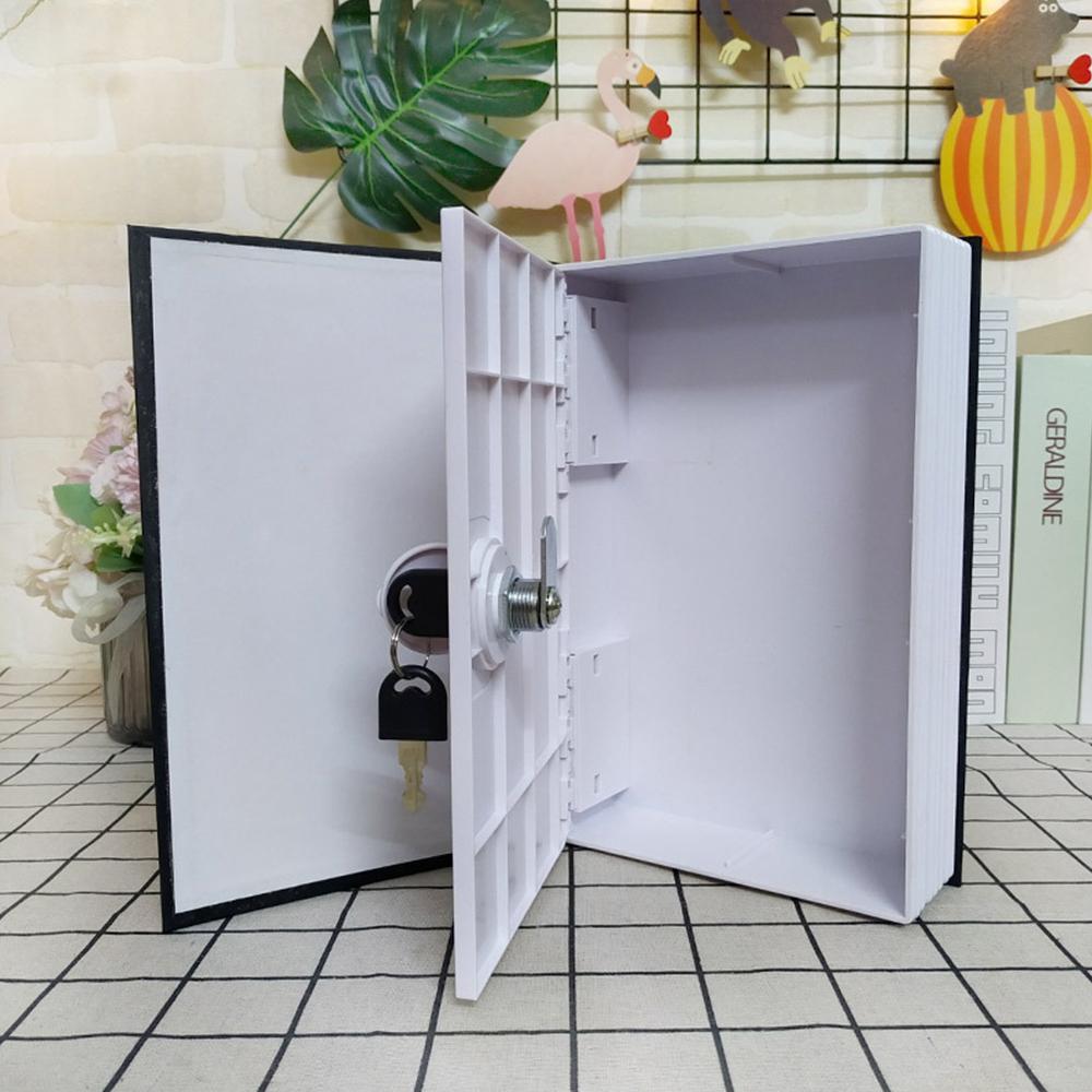 Книга-словарь Наличные Деньги Монеты Хранение Ключница Шкафчик Деньги Скрытый Ключ Сейф Коробка для украшений Запирающаяся коробка с кодовым замком Креативная