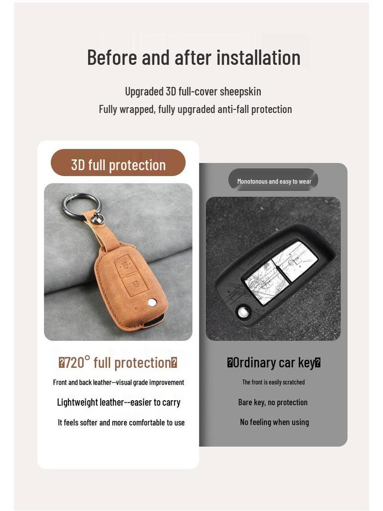 Чехлы для ключей Nissan: Подходит для Qashqai 2019, Sylphy, Bluebird, Kicks, X-Trail, Tiida - Включает чехлы на кузов автомобиля и пряжки