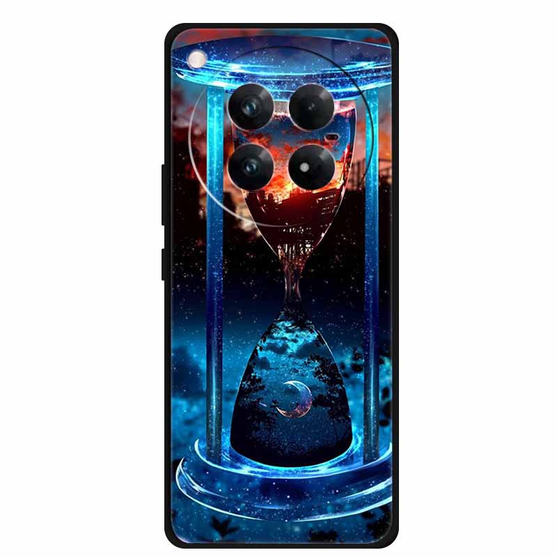 Для Infinix Zero 40 5G Чехол Черный Силикон ТПУ Расписной Планета Обложка Роскошный Животное Чехол Для Infinix Zero 40 4G Роскошный ЦветокFunda