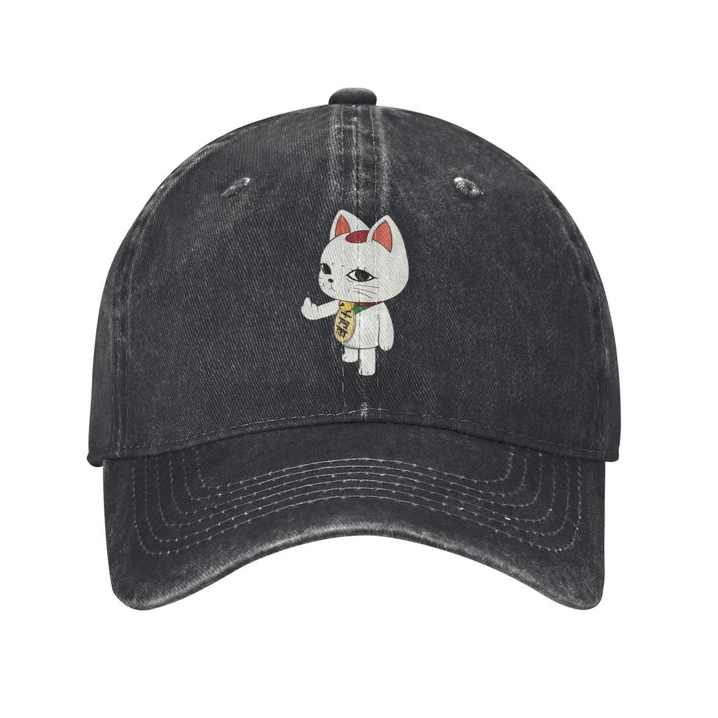 Vintage Turbo Granny Dandadan Anime Baseball Caps for Unisex Women Distressed Washed Headwear Activities Adjustable Fit Hats Cap