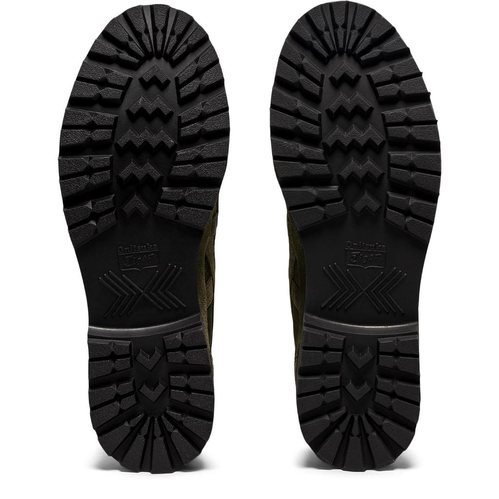 Onitsuka Tiger MEXICO RINKAN Bronze Size Cm Boots, Green/Bronze Green, 24.5