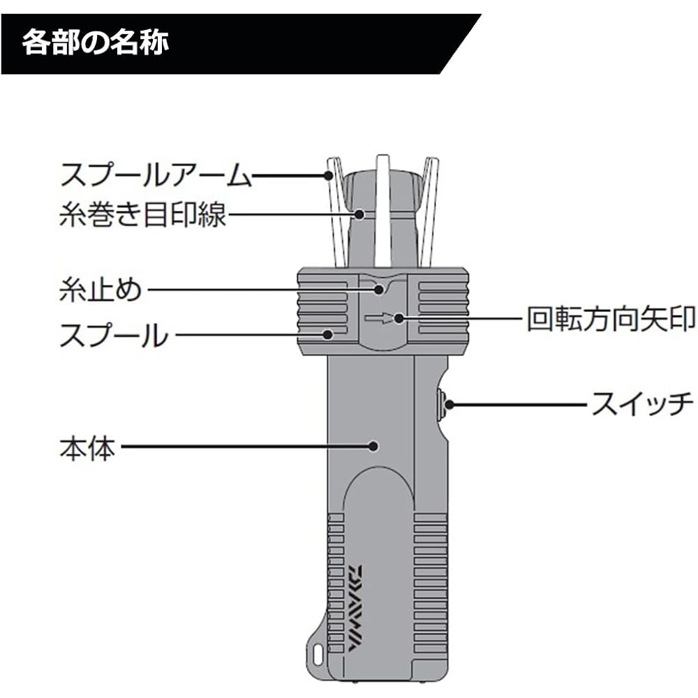 Daiwa PE Line Changer Fishing Tool Durable Lightweight Easy to Use