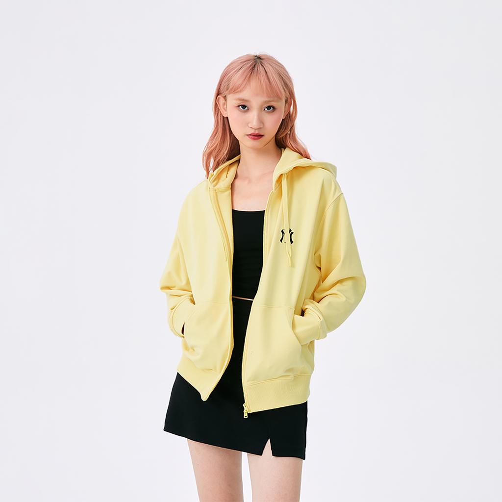 New MLB New York Yankees Basic Collection SS25 Sweatshirt Unisex Yellow 3ATRB0151-50YEL
