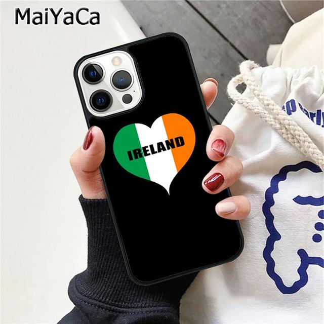 Ireland Irish Flag Phone Case Cover For iPhone 17 Air 16 16e 15 plus 11 12 13 14 pro max  coque