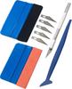 Audiofan Tool Set Squeegee Car Wrapping Film Application Tool Kit Plastic Scraper Car Wrapping Film Sticking 5 Piece Set