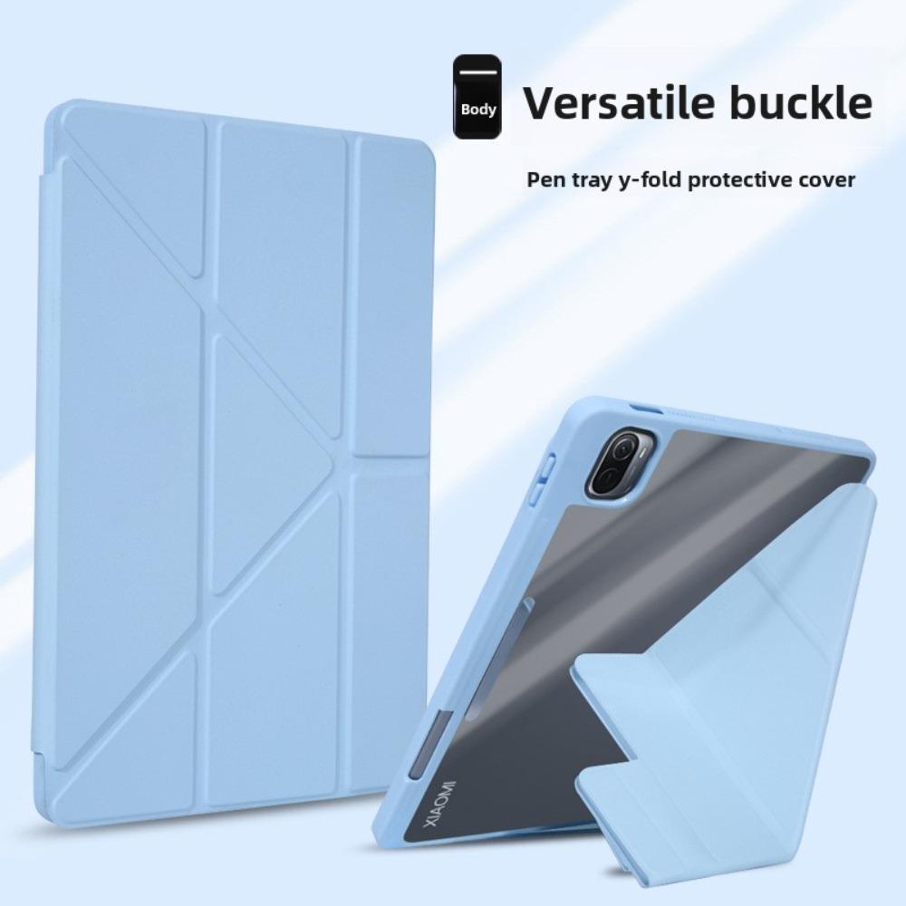 Для Redmi Pad 112.1 Чехол Xiaomi Pad 7S Pro Обложка Тонкий 3+Y Складной 12.4 Универсальный Защита от сгибания
