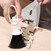 Mini Handy Desktop Keyboard Sweep Dustpan Cleaning Brush Corner Broom Pan Set With Handle Household Cleaning Tool