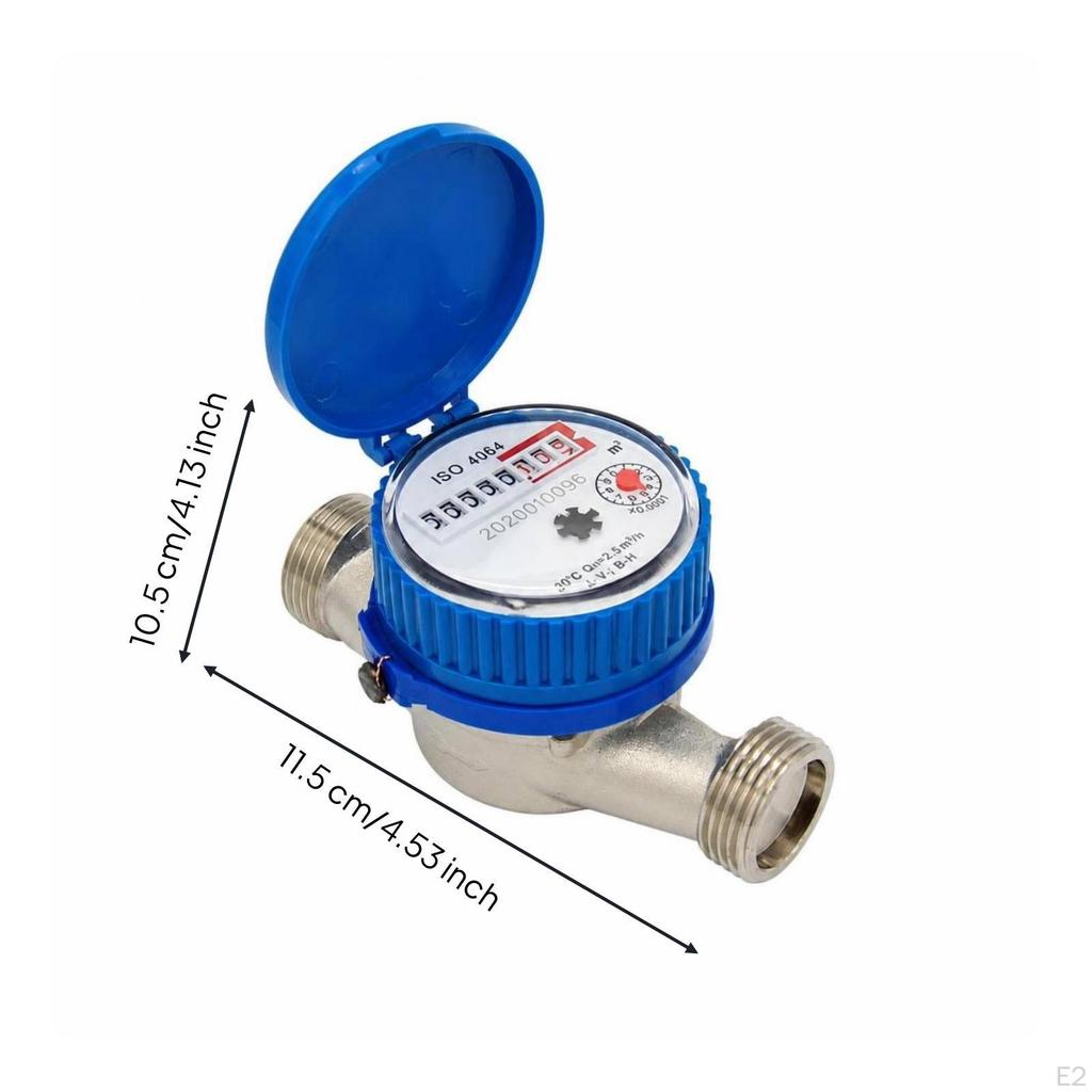 Inline Water Meter Compact for Utility Installations