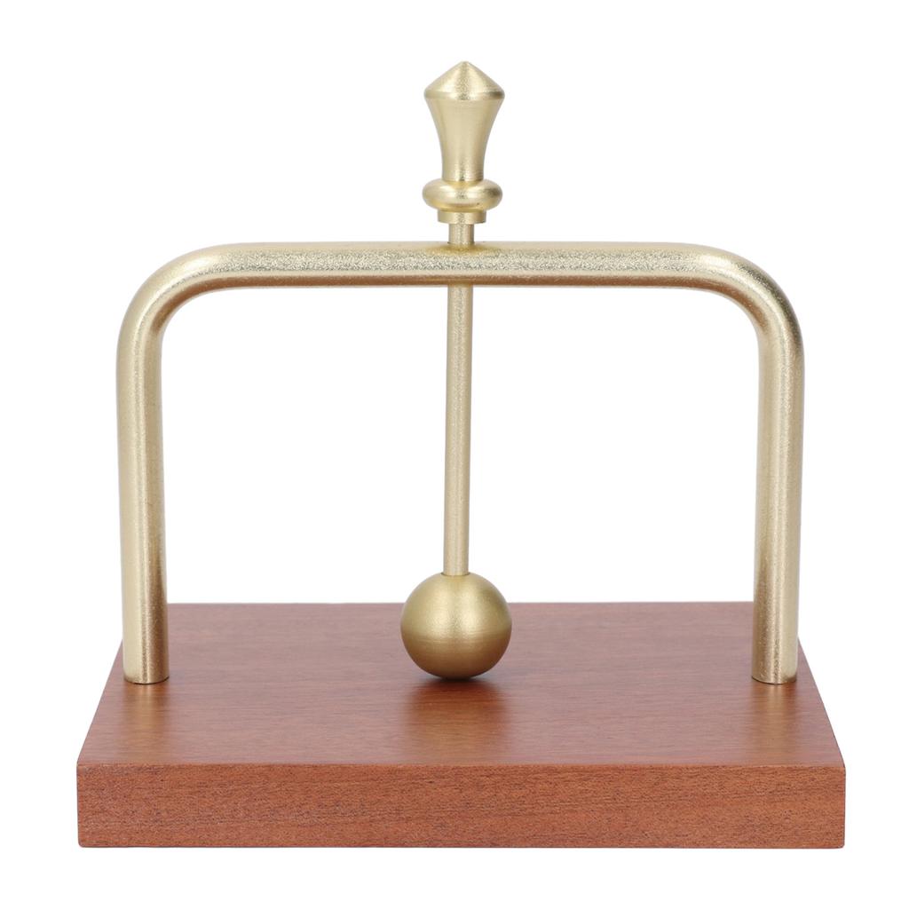 Table Napkin Holder with Lifting Ball Solid Wood Base Metal Rack Napkin Dispenser for Home