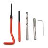 M6 Thread Repairing Set 30 Pieces with Wrench Inserts Tap and Drill Bit