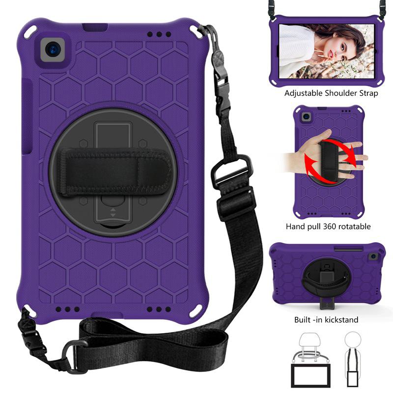 Защитный чехол Samsung TabA 8.0 дюймов - вращающийся кронштейн для планшета с защитой от падений для T295/T290 EVA задняя крышка