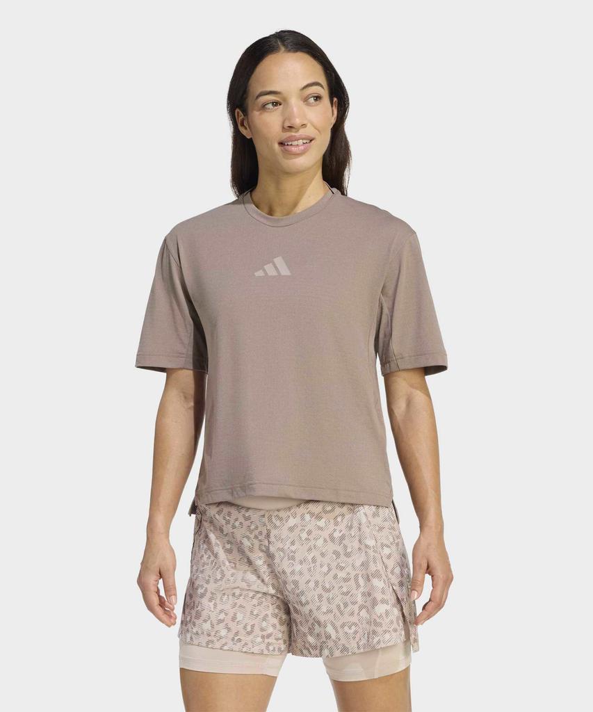 adidas Футболка Terrex Xfloric Climacool+ - Коричневый / Jy4100