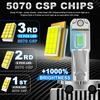 2 шт. 60000 лм D1S D3S светодиодные лампы для фар D2S D4S D8S D1R D2R D3R D4R D8R Turbo LED 30SMD CSP лампы для автомобильной фары Canbus 100 Вт 6500К фара