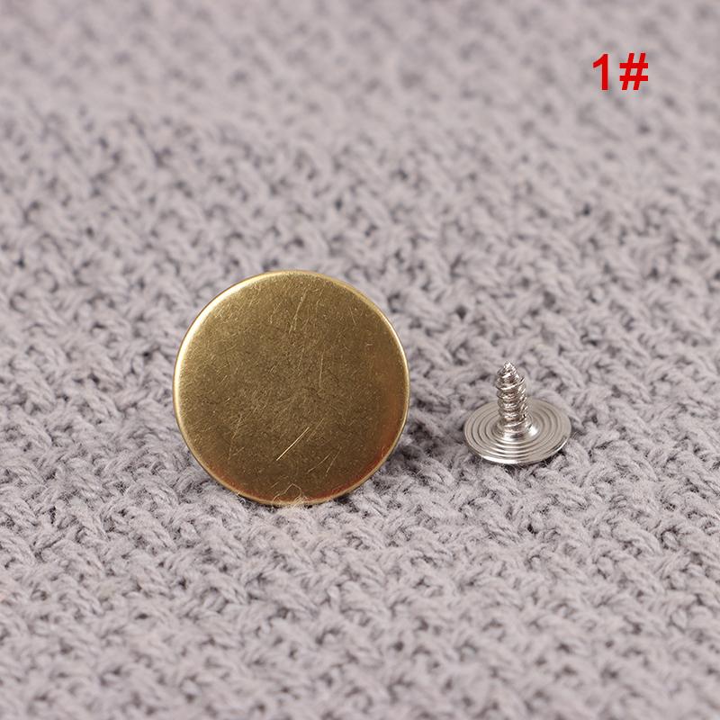 17Mm Jeans Snap Fastener Sewing-Free Button With Screw Pants Change Waist Size