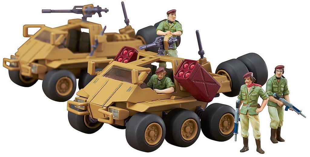 COMBAT ARMORS Fang of the Sun Dougram MAX06 Scale Bromley JRS Native Dancer Commander Type Missile Pod Type Scale Assembly Plastic Model Resale 1/72 &